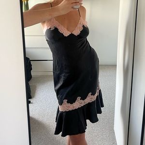 Victoria Secret Silk Midi Slip Size M